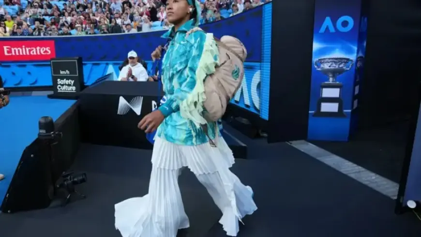 Naomi Osaka Shines in Sleek Look at Australian Open Debut