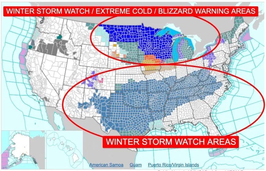 Winter Storm Warning Risk Rises as a Major System Brings Snow, Ice, and Dangerous Travel Into the Weekend