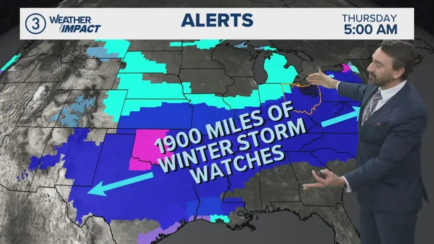 Weather Forecast Snow Storm: Expansive Winter System Spreads Heavy Snow, Ice, and Dangerous Cold Across the U.S.