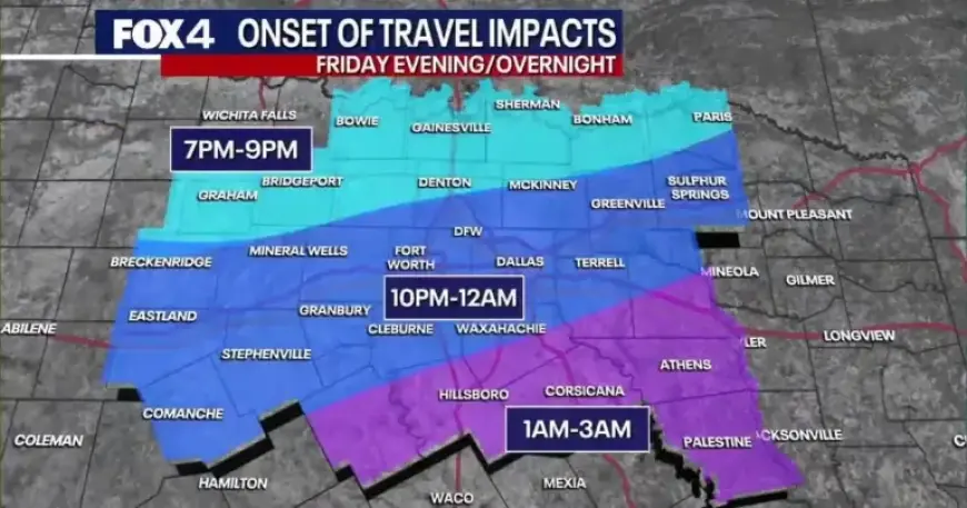 Dallas Faces Extreme Cold: Wind Chills to Reach -6°, Significant Snow Expected
