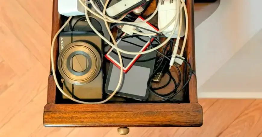 Organize Your Drawer of Old Gadgets Efficiently