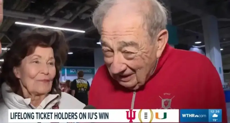 Dedicated Indiana Fan Celebrates ‘Privilege’ of Witnessing National Championship