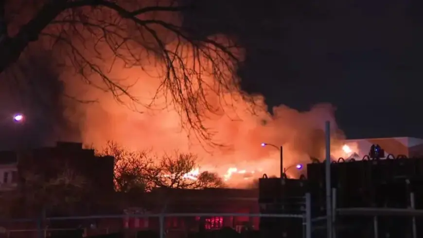 Crews Combat Massive 5-Alarm Fire at Milwaukee U-Haul Facility