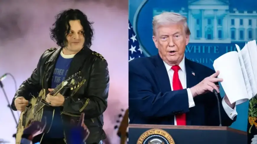 Jack White Ridicules Trump’s White House Briefing: ‘Me Do Accomplishments!’