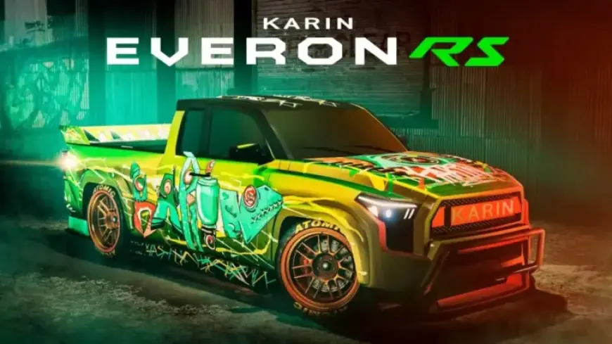 Karin Everon RS Shines in New Mosh Mosh Livery by Rockstar Games