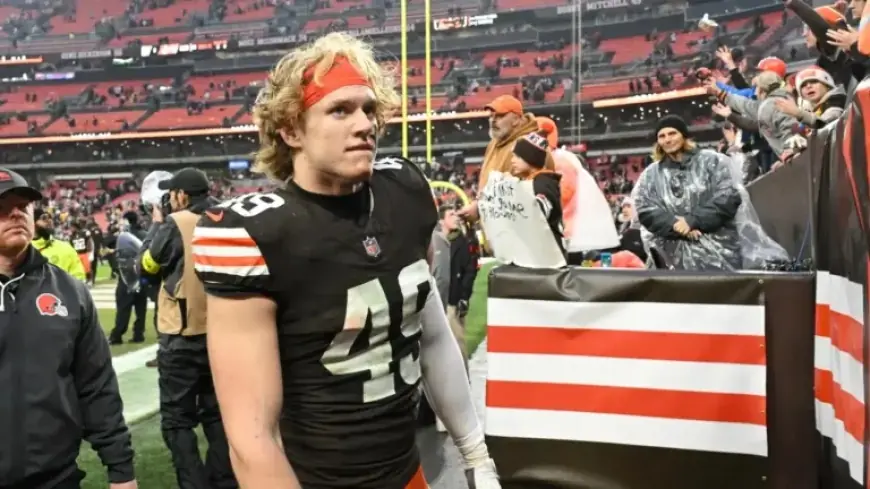 Browns’ Carson Schwesinger Among Top Defensive Rookie of the Year Finalists