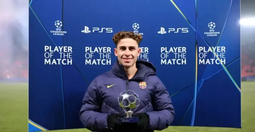 Slavia Prague Star Amazed by Barcelona’s Fermin Lopez Performance