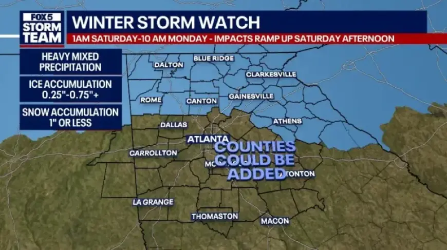 Gov. Kemp Declares State of Emergency in Georgia as Storm Approaches