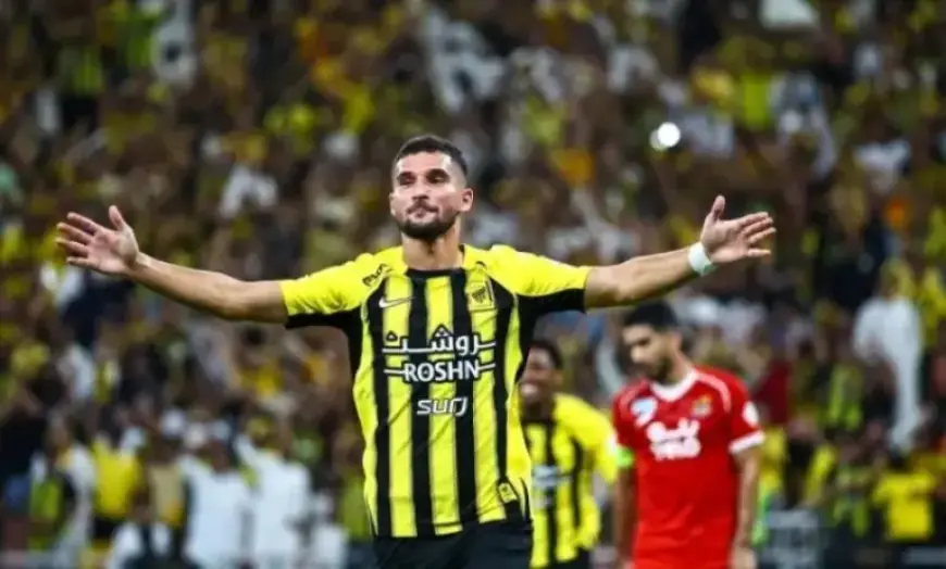 Aouar Leads Al-Ittihad’s Lineup for Al-Qadsiah Encounter
