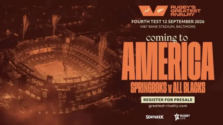 Epic Rugby Showdown: Iconic Rivalry Set for M&T Bank Stadium