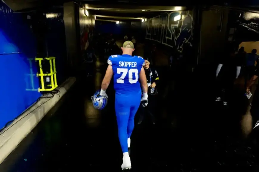 Detroit Lions Veteran OT Retires, Shifts Focus to Coaching Career