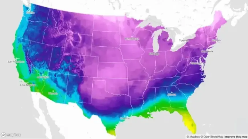 US January 2026 Winter Storm: Detailed Maps and Charts Analysis