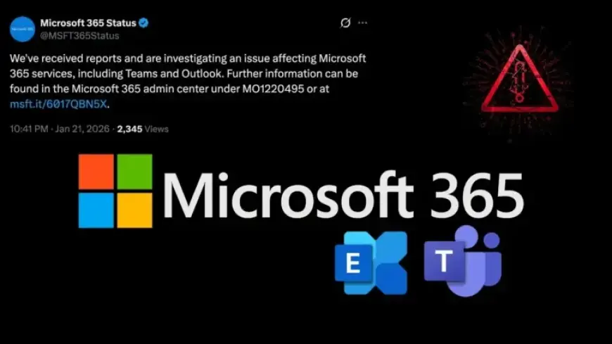 Microsoft Probes Issues Affecting Exchange Online, Teams, and M365 Suite