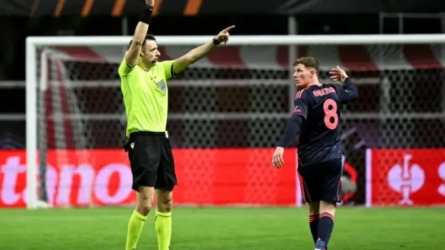 England Star Dismissed for Referee Remark in Chaotic Europa League Match