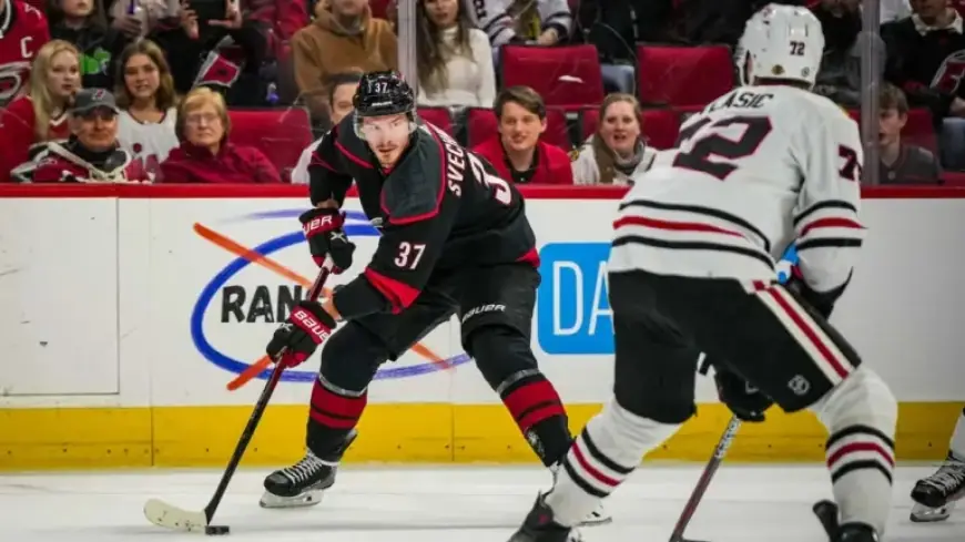 Hurricanes Pursue 6th Straight Home Win Against Visiting Blackhawks