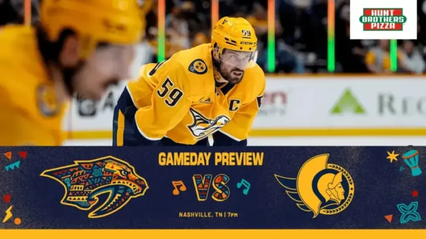 Senators Face Predators: Key Matchup on January 22