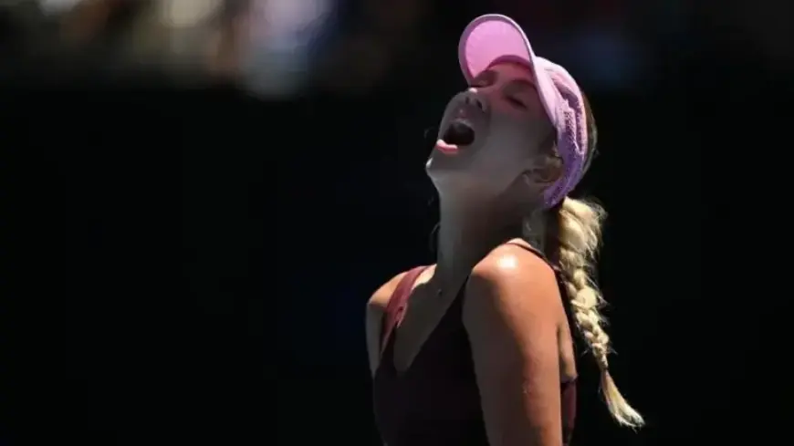 Austria’s Rising Tennis Star Battles Hard but Falls Short