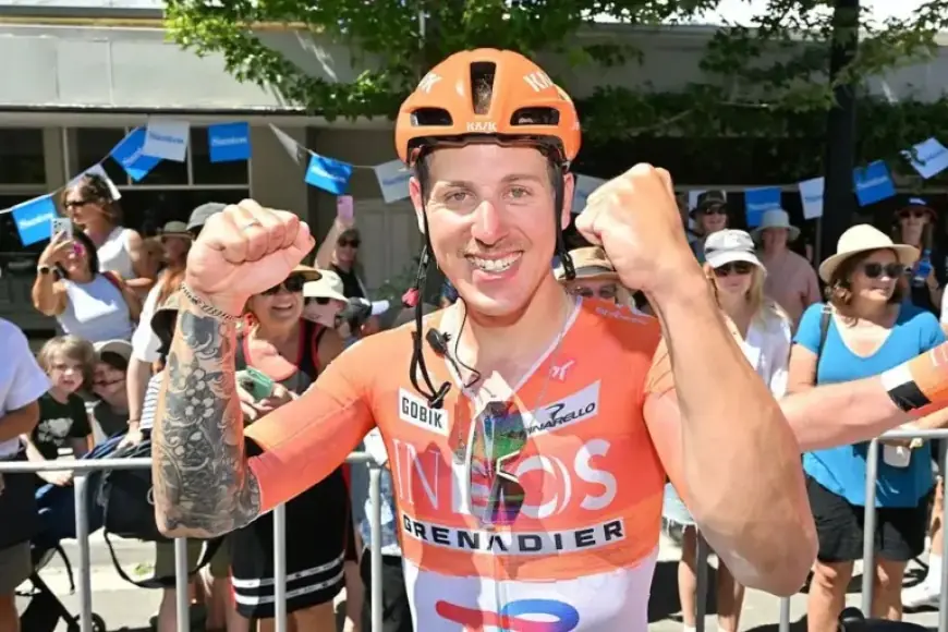 Australian Sprinter Claims Stage 3 Victory in Chaotic Tour Down Under Finish