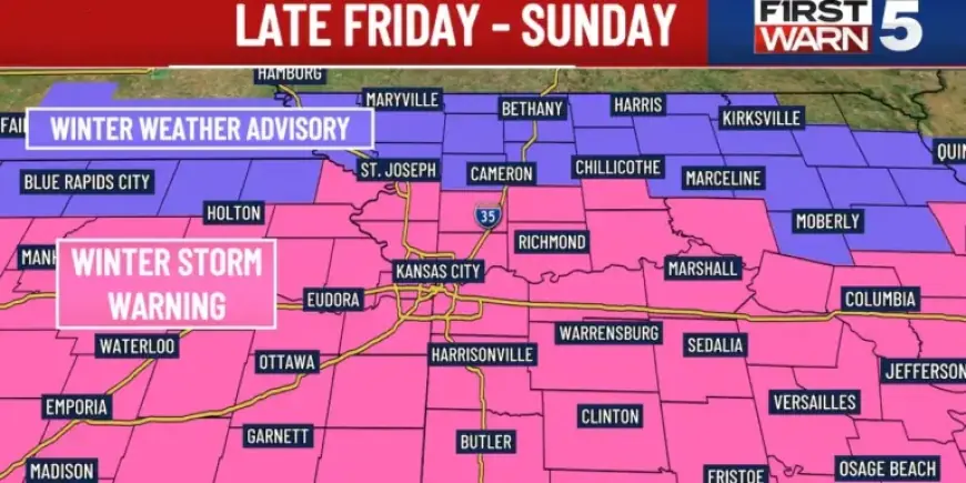 Severe Cold and Winter Storm Alert Issued for Today