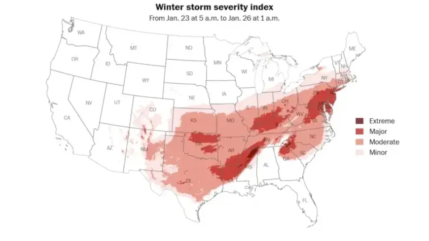 Massive Winter Storm to Hit These 12 Cities the Hardest – Report
