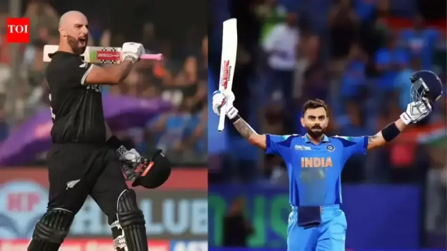 Daryl Mitchell Tops ODI Rankings, Dethroning Kohli; Rohit Sharma Drops to Fourth