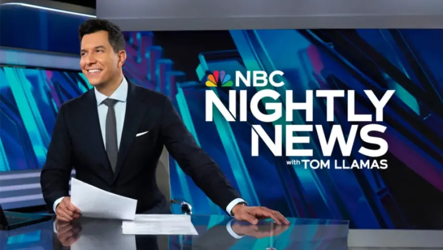 Tom Llamas Leads NBC Nightly News to Top in Key Demo Monday