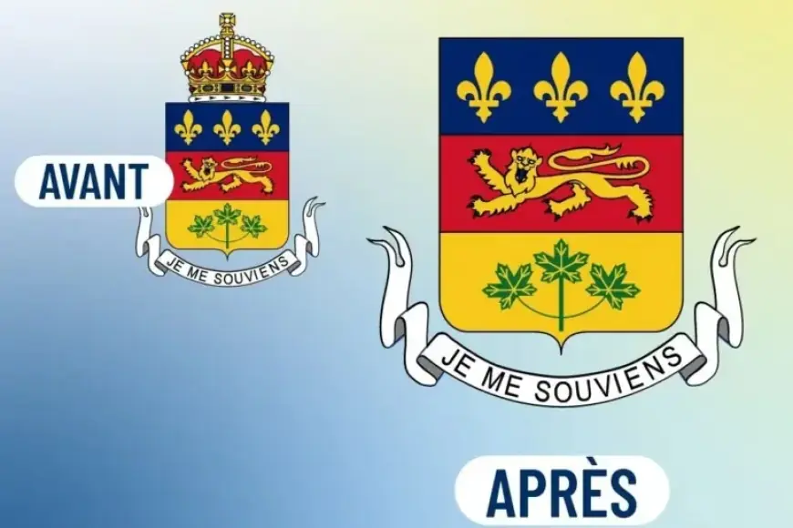 Quebec Removes British Crown from Coat of Arms
