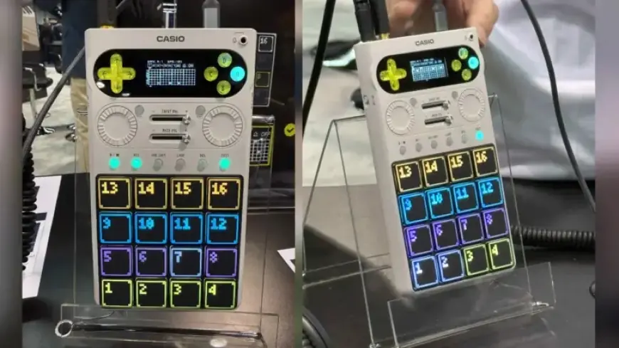 Casio Unveils SXC1 Portable Standalone Sampler at NAMM 2026 with New Demo