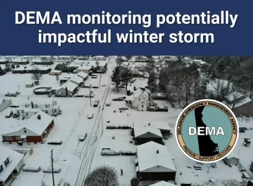 DEMA Calls for Preparedness as Weekend Winter Storm Approaches