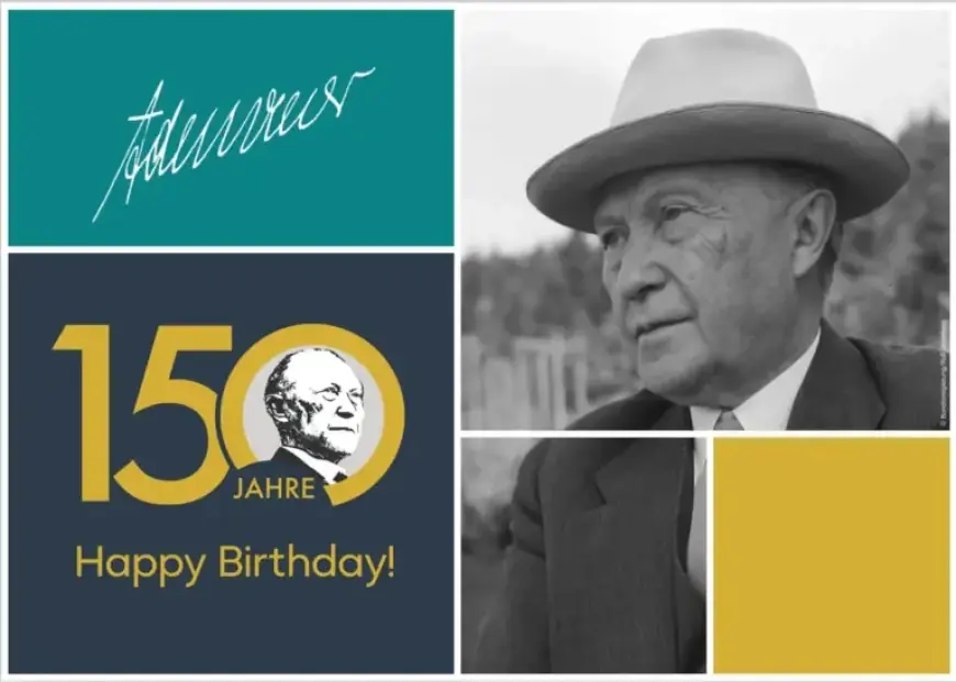 Konrad Adenauer: Celebrating 150 Years of Legacy and Leadership