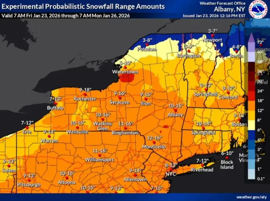 Gov. Hochul Declares State of Emergency for New York Amid 2026 Winter Storm