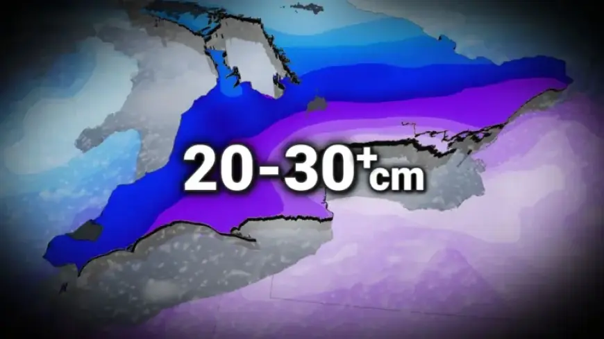 Prepare for Major Snowfall Spells in Ontario as Odds Increase