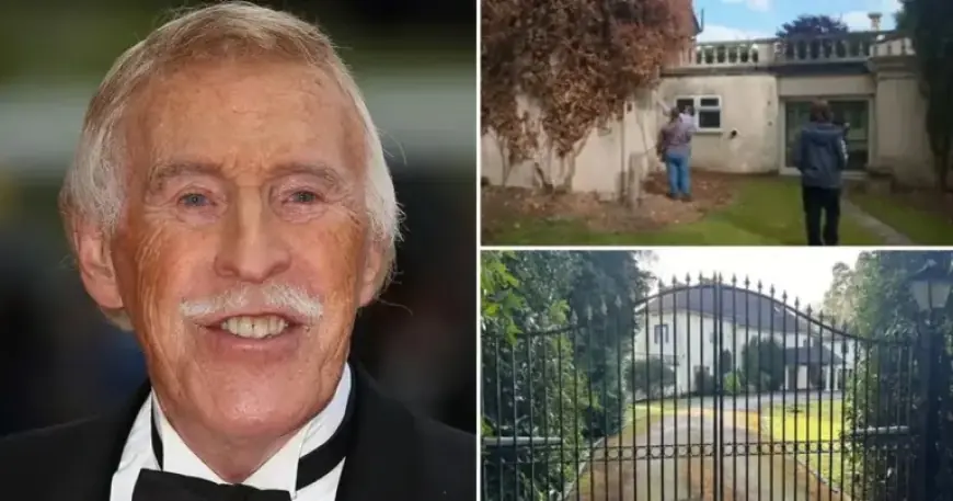 Inside Bruce Forsyth’s Abandoned Mansion: Revealing Photos of Strictly Star’s Final Days