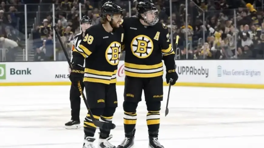 Bruins Secure Victory Over Golden Knights with 3 Goals in 54 Seconds