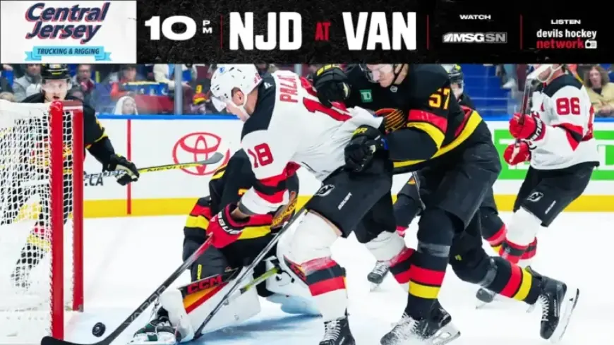 Devils Aim to Dominate Western Canada: Game Preview