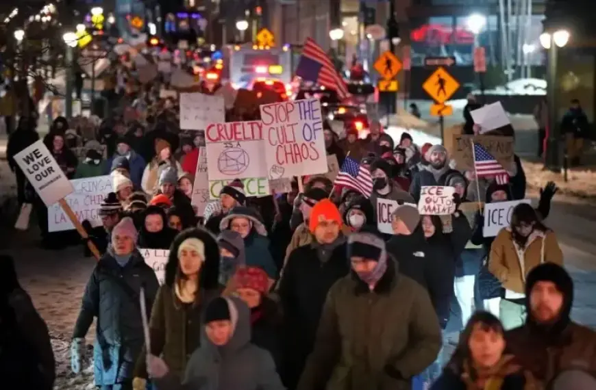 Hundreds Rally in Portland to Protest ICE Actions