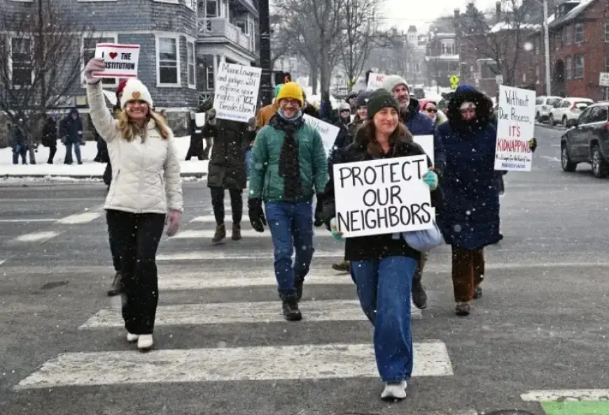Portland Lawyers and Advocates Protest ICE Arrests in Downtown March