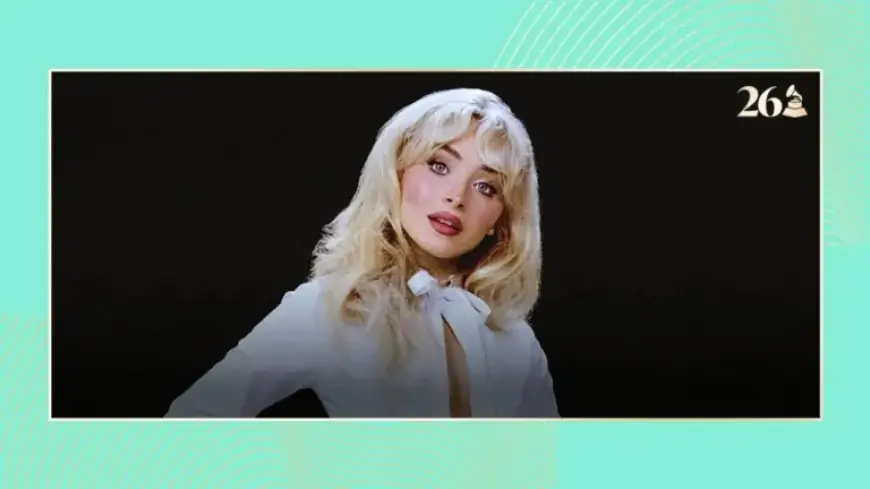 Sabrina Carpenter Set to Rock the 2026 Grammy Stage