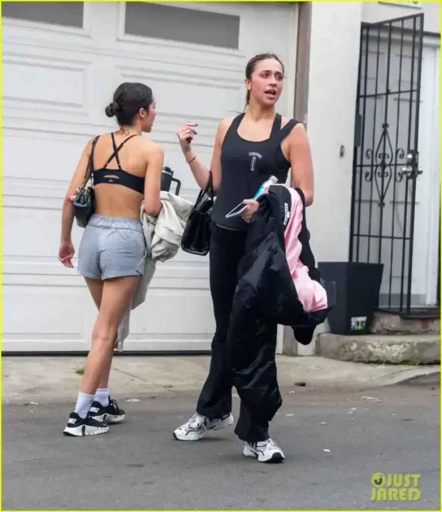 Olivia Rodrigo and Tate McRae’s Intense L.A. Workout Session