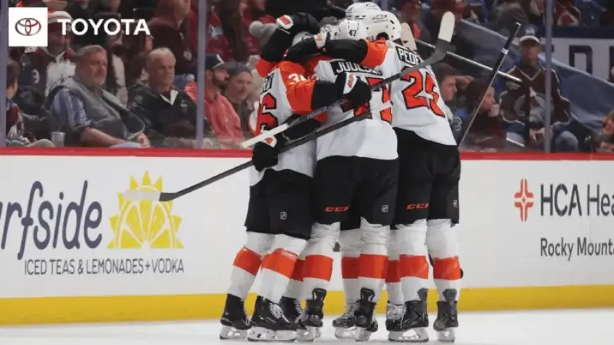 Flyers Outplay Avalanche in Postgame RAV4 Matchup