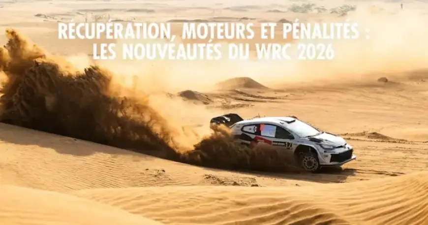 WRC 2026 Updates: Recovery, Engines, and Penalties