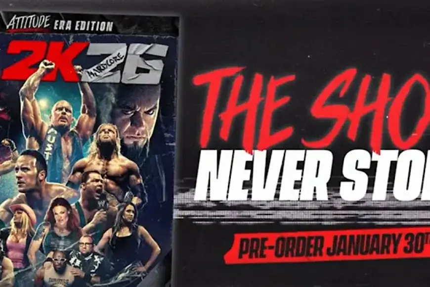 2K Unveils WWE 2K26’s Attitude Era Edition