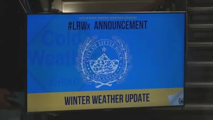 Little Rock Officials Prepare for Winter Weather Conditions