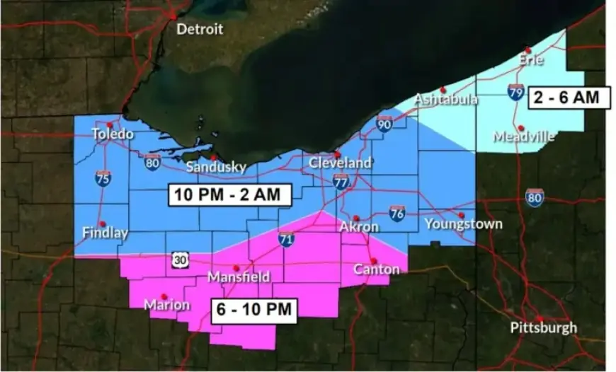 Northeast Ohio Snow Forecast: Latest Timeline Revealed
