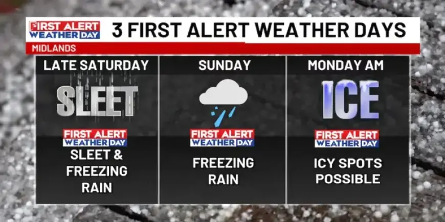 Winter Storm to Impact South Carolina This Weekend: First Alert Issued
