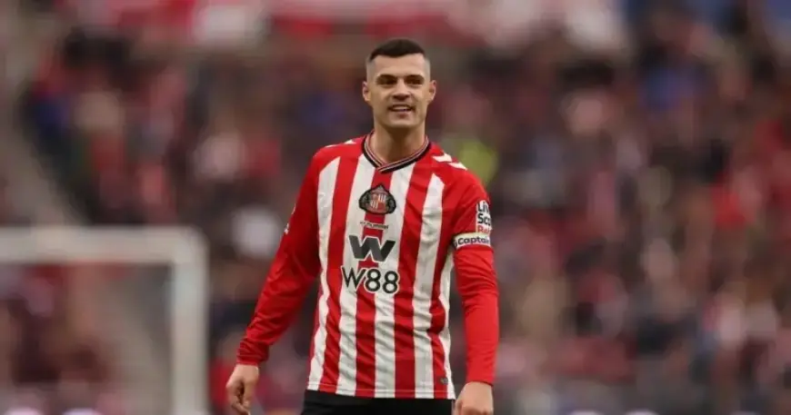 Granit Xhaka Sidelined for Sunderland’s Match Against West Ham Today