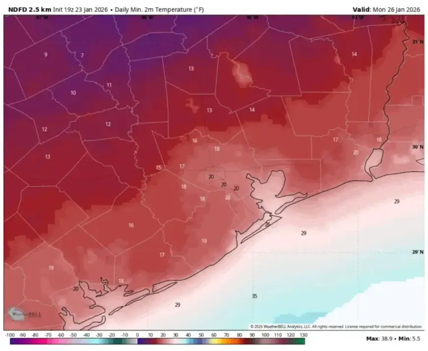 Space City Weather Predicts Upcoming Deep Freeze: What We Know and Don’t