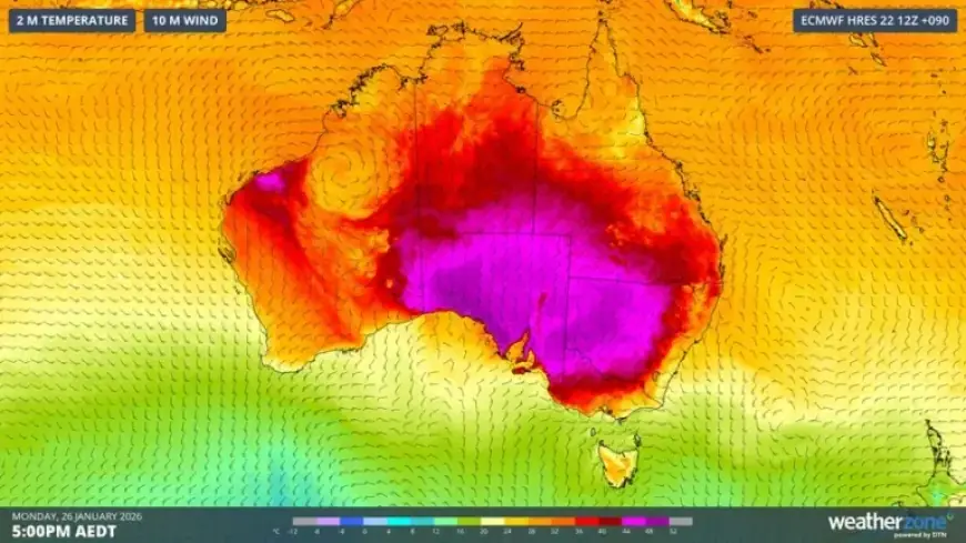 Australia Day Weather Forecasts for Capital Cities Revealed