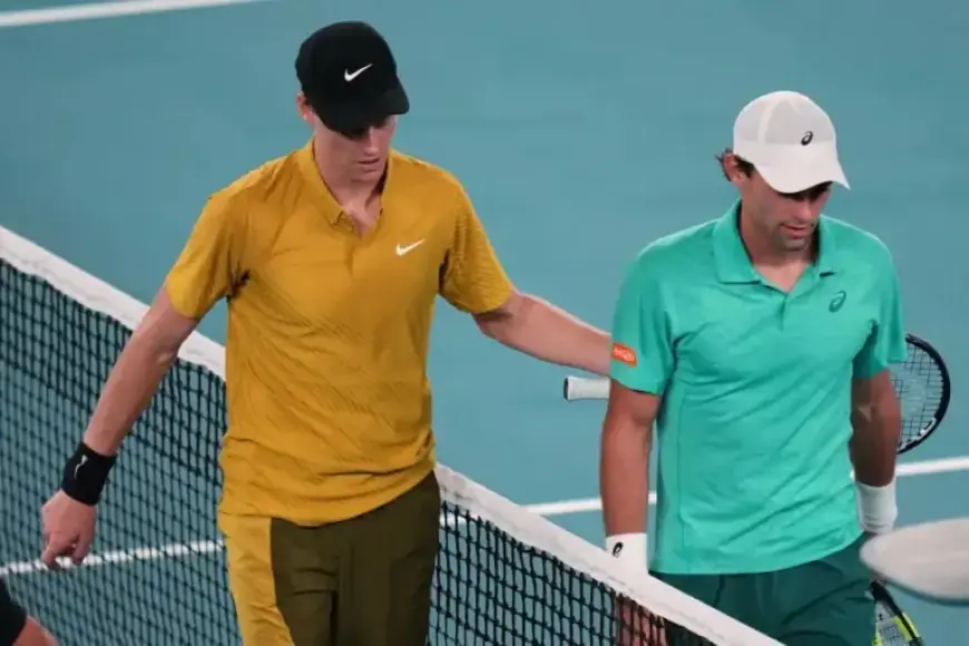 Sinner Battles Cramps, Heat to Defend Australian Open; Djokovic Secures 400th Win