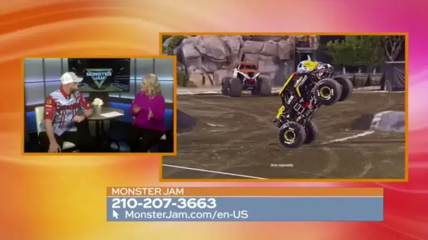 Don’t Miss Monster Jam at the Alamodome This Weekend!
